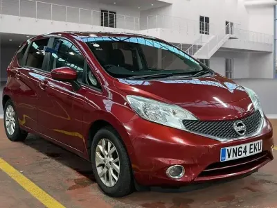 Used Nissan Note Acenta Premium 90 HP (66 kW) 2014 Red MPV