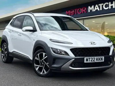 Used Hyundai Kona Premium 120 HP (88 kW) 2022 White SUV