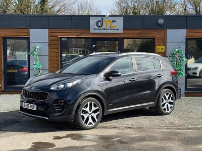 Begagnad Kia Sportage GT-Line S 182 HK (133 kW) 2017 Svart SUV