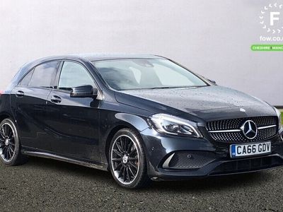 used Mercedes A200 A CLASS DIESEL HATCHBACKAMG Line Premium Plus 5dr Auto [Night Package, Panoramic Sunroof, 18" AMG Alloys, Privacy Glass, Reversing Camera]