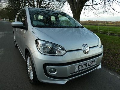 Silver Used 2015 VW up! high up! Hatchback | £7,490 (Fair price)