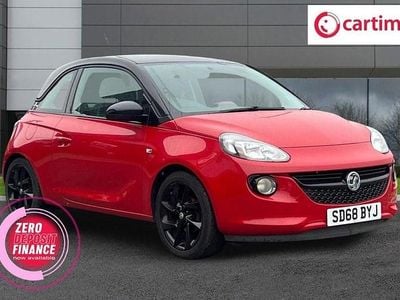 Used Vauxhall Adam 70 HP (51 kW) 2018 Red Hatchback