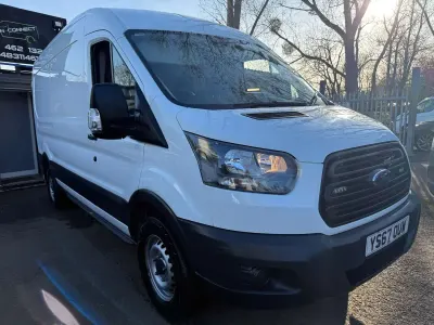 Usado Ford Transit 130 CV (95 kW) 2017 Blanco Van