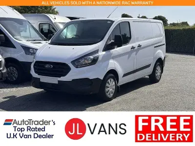 Used Ford Transit Custom 105 HP (77 kW) 2023 White Van