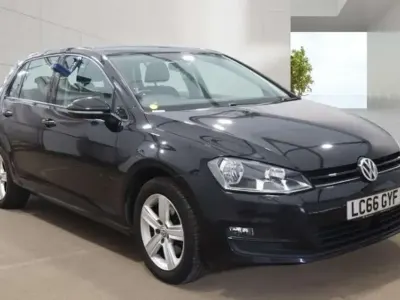 Used VW Golf VII Edition 125 HP (91 kW) 2016 Black Hatchback