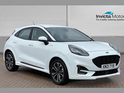Used Ford Puma ST-Line 125 HP (91 kW) 2021 White SUV