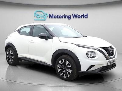 Used Nissan Juke Acenta 114 HP (83 kW) 2023 White SUV