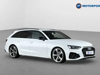 Used Audi A4 Black Edition 2021 White Estate