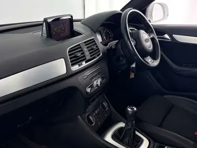 Używany Audi Q3 S-Line 150 KM (110 kW) 2018 Biały SUV
