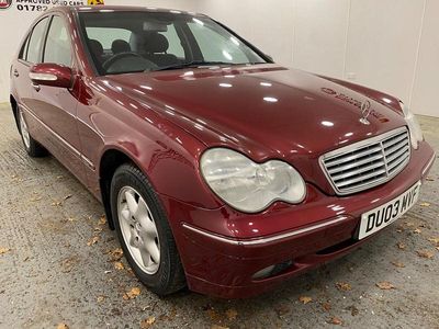 Used Mercedes C180 Elegance 2003 Red Sedan