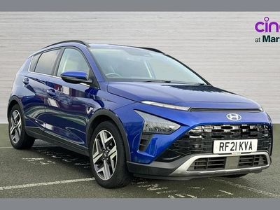 Used Hyundai Bayon Premium 117 HP (86 kW) 2021 Blue SUV