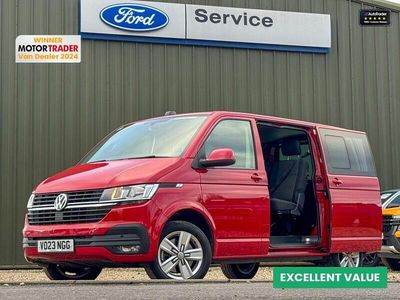 Red Used 2023 VW T6.1 Highline Van | £37,994