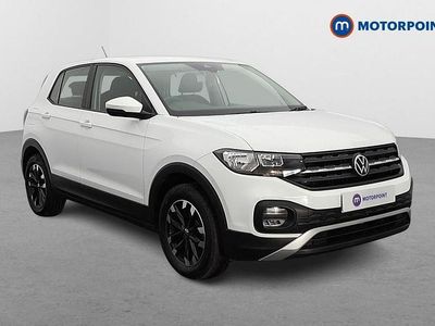 White Used 2021 VW T-Cross S SUV | £13,649 (Fair price)
