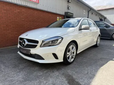 Used Mercedes A180 Premium 2017 White Hatchback