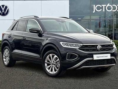 Black Used 2025 VW T-Roc Match SUV | £25,324 (Fair price)
