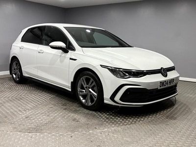 Used VW Golf VIII R-line 150 HP (110 kW) 2024 White Hatchback