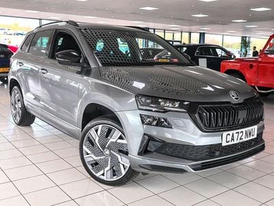 Used Skoda Karoq SportLine 150 HP (110 kW) 2023 Grey SUV
