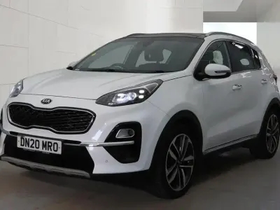 Begagnad Kia Sportage 136 HK (100 kW) 2020 Vit SUV