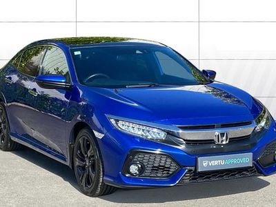 Used Honda Civic Prestige 182 HP (133 kW) 2017 Blue Hatchback