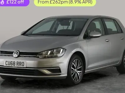 Used VW Golf VII SE 110 HP (80 kW) 2018 Silver Hatchback