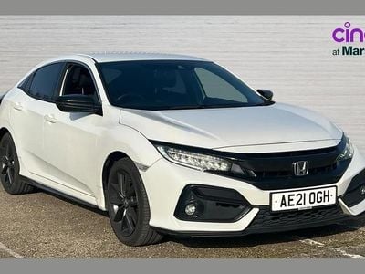 Used Honda Civic SR 126 HP (92 kW) 2021 Pearl  platinum white  Hatchback