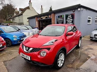 Used Nissan Juke Acenta 115 HP (84 kW) 2016 Red SUV