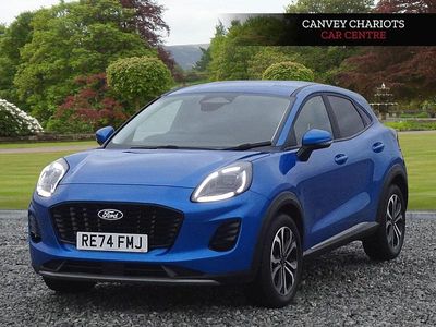 Used Ford Puma Titanium 2024 Blue Hatchback
