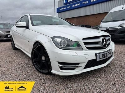 Used Mercedes C220 AMG 170 HP (125 kW) 2013 White Coupe