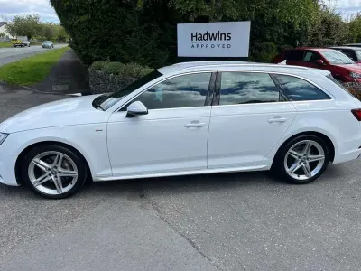 Usado Audi A4 S-Line 187 HP (137 kW) 2018 Branco Carrinha