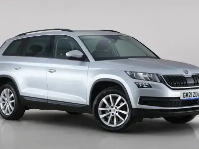 Used Skoda Kodiaq SE 150 HP (110 kW) 2021 Silver SUV