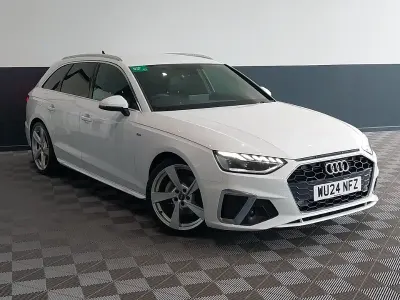 Used Audi A4 S-Line 204 HP (150 kW) 2024 White Estate
