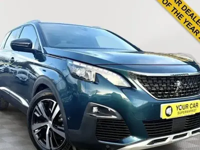 Used Peugeot 5008 Premium 131 HP (96 kW) 2019 Green SUV