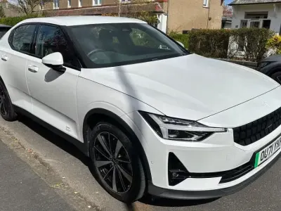 Used Polestar 2 Standard Range Single Motor 164 kW (224 HP) 2021 White Hatchback
