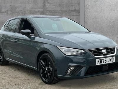 New Seat Ibiza Black Edition 95 HP (69 kW) 2025 Fiord blue Hatchback