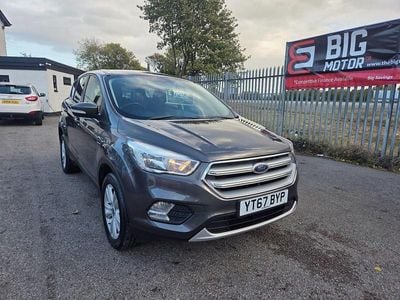 Grey Used 2017 Ford Kuga Zetec SUV | £6,999 (Fair price)