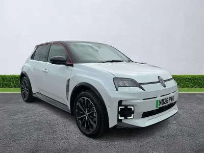 Novo Renault R5 Iconic 110 kW (150 HP) 2026 Artc wt+blck rf Citadino