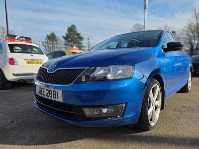 Used Skoda Rapid Sport 2015 Blue Hatchback