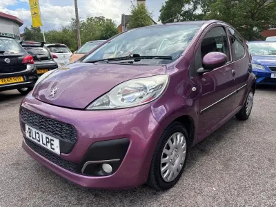 Used Peugeot 107 Active 68 HP (50 kW) 2013 Purple Hatchback