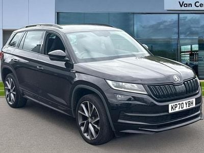 Black Used 2020 Skoda Kodiaq SportLine SUV | £26,660 (Fair price)
