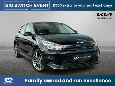Used Kia Rio GT-Line S 2022 Black Hatchback