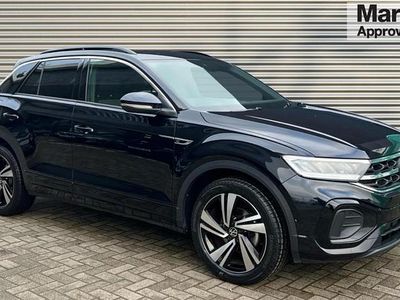 Black Used 2023 VW T-Roc R-line SUV | £22,703 (Fair price)