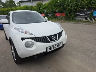 Used Nissan Juke Acenta 110 HP (80 kW) 2012 White SUV