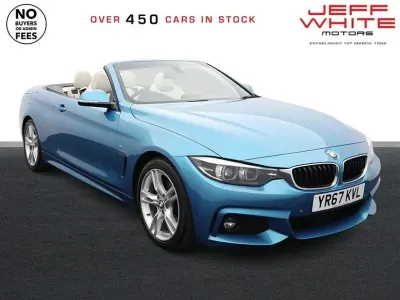 Used BMW 430 Cabriolet M Sport 2017 Snapper rocks blue Cabriolet