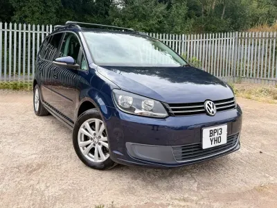 Used VW Touran 150 HP (110 kW) 2013 Blue MPV