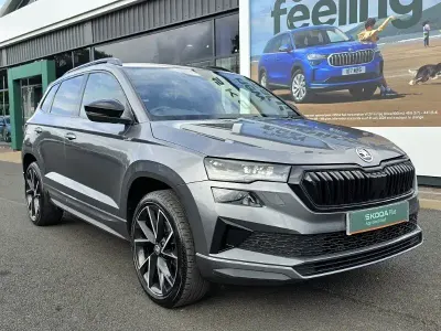 Used Skoda Karoq SportLine 140 HP (102 kW) 2023 Grey SUV