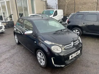 Used Citroën C1 Flair 82 HP (60 kW) 2017 Black Hatchback