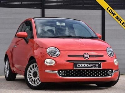 Used Fiat 500 Lounge 69 HP (50 kW) 2018 Red/red Hatchback