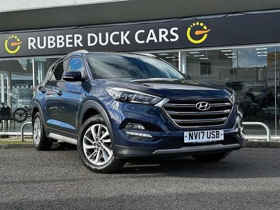 Used Hyundai Tucson Premium 116 HP (85 kW) 2017 Blue SUV