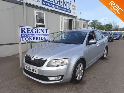Begagnad Skoda Octavia SE L 150 HK (110 kW) 2016 Silver Halvkombi