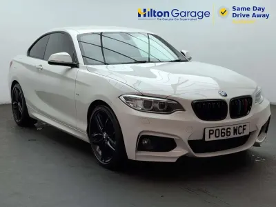 Used BMW 218 M Sport 150 HP (110 kW) 2016 White Coupe